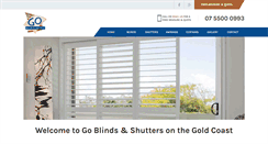 Desktop Screenshot of goblinds.com.au